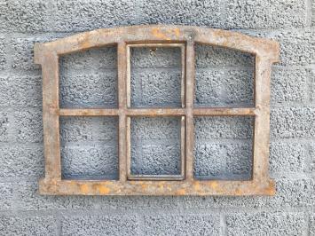 Eisenfenster für Gartenwand, Stallfenster, Fenster im antiken Stil - 57x42
