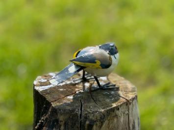 Putter - vogel beeldje - handgemaakt