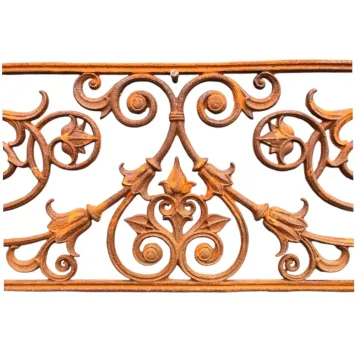 Clôture en fonte – cadre de fenêtre – 112 cm – décoration antique