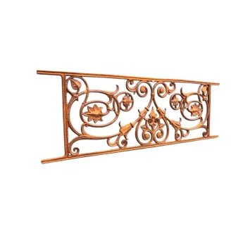 Clôture en fonte – cadre de fenêtre – 112 cm – décoration antique