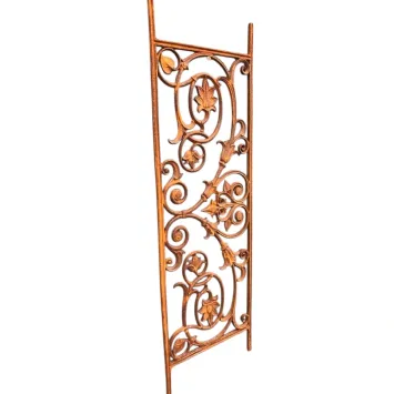 Clôture en fonte – cadre de fenêtre – 112 cm – décoration antique