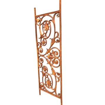 Gusseisenzaun – Fensterrahmen – 112 cm – antike Dekoration
