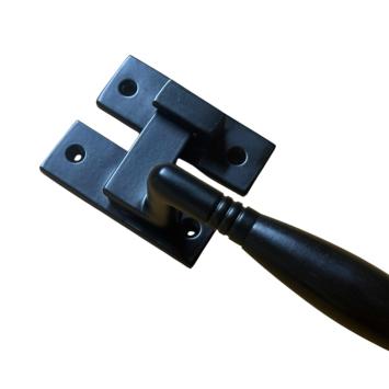 Raamsluiter / raamgreep - slot voor ramen - nikkel zwart