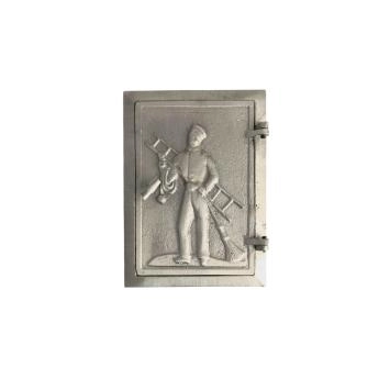 Reiniging flap herziening deur gemaakt van gegoten aluminium