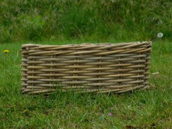 Vintage Weidenkorb – 40 cm – rustikaler Aufbewahrungskorb