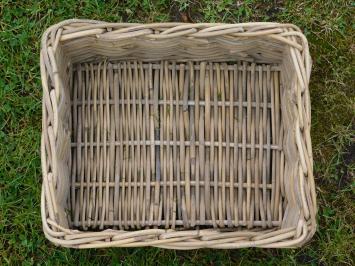 Vintage Weidenkorb – 40 cm – rustikaler Aufbewahrungskorb