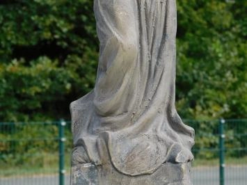Engel - polystone beeld - 72 cm - robuust - klassiek