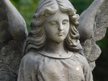 Ange - statue en polystone - 72 cm - robuste - classique