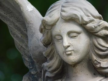 Ange - statue en polystone - 72 cm - robuste - classique