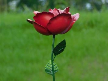 Rose - métal - fait main