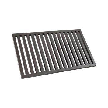 Groot ventilatierooster, hittebestendig staal, 30 cm x 24 cm