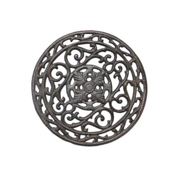 Gusseisernes Gitter oder Untersetzer – 20 cm – klassisches Design