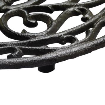 Gusseisernes Gitter oder Untersetzer – 20 cm – klassisches Design