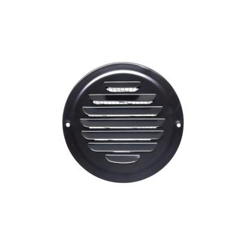 Luchtrooster van metaal - met gaas - 14,5 cm - rond
