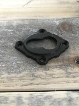 Rosette - rosette pour serrure à cylindre - noir