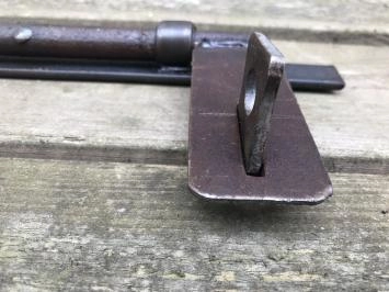 Belle serrure coulissante, très robuste, en fer, qualité supérieure !