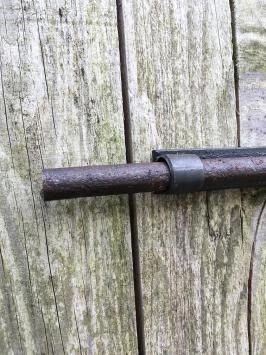 Belle serrure coulissante, très robuste, en fer, qualité supérieure !