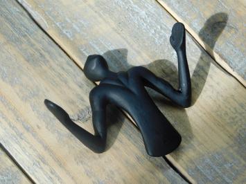 Kleiderständer - zwei Haken - Skulptur Mann