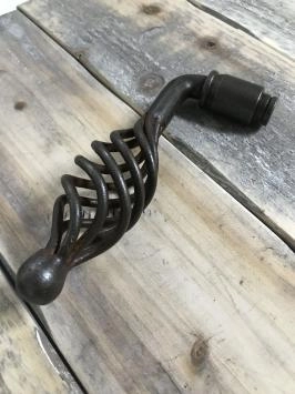 Bouton de porte en forme d'oignon, tout en fer