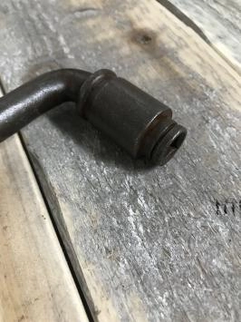 Bouton de porte en forme d'oignon, tout en fer