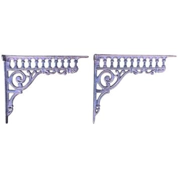 Smeedijzeren Plankendrager 143 x 120mm | Plankendragers, Plankdrager
