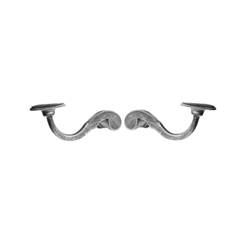 Set deurklinken Hamilton – gietijzer – links en rechts