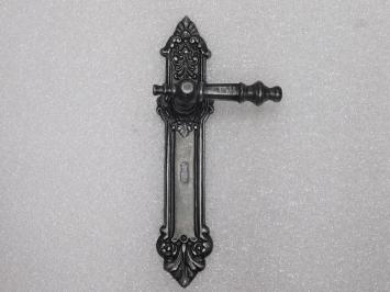 Deurbeslag set 'Gentleman' - verzinkt gietijzer - BB72