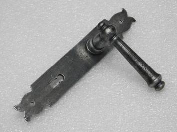 Türbeschlagset – Windsor-Türgriffe + Baron BB 72-Türplatten – Gusseisen, verzinkt