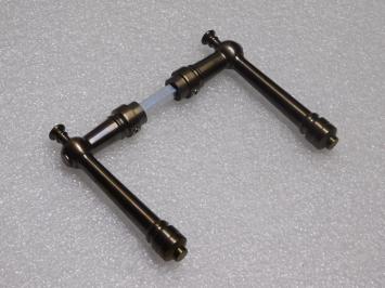 Montel Türgriffset – dunkel patiniertes Messing