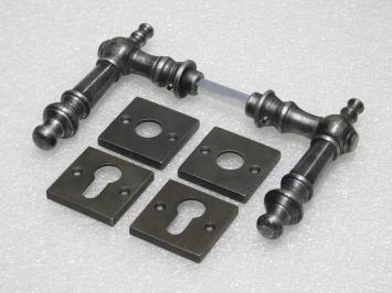 Türbeschläge „Victoria“ – verzinktes Gusseisen – PC-Türset