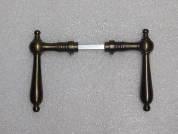 Set Deurklinken Classic - Donker Gepatineerd Messing