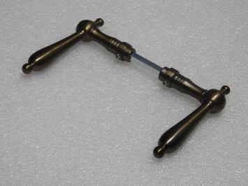 Set Deurklinken Classic - Donker Gepatineerd Messing