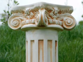 Podest - Polystone - 75 cm - klassisch - rustikales Finish