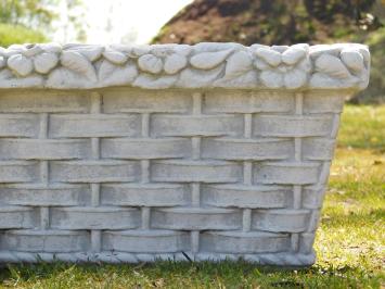 Jardinière en pierre – élégante – 70 cm – design classique