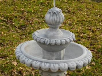 Fontaine - pierre - 95 cm - blanc classique - détaillée