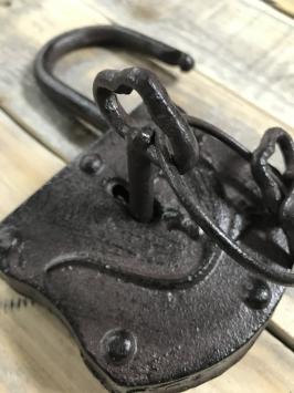  Serrure avec clés - fonte antique - classique avec symbole