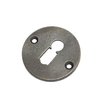 Rosace ronde pour portes intérieures – BB – fonte galvanisée – gris