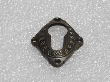 Rosace de verrouillage PC – laiton patiné – classique