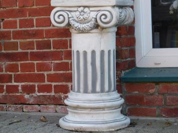 Grand socle en pierre pour statues - 72 cm - classique