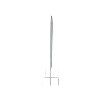 Spiegel mit Rundbogen - Metall Gartenstecker - 180 cm