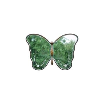 Antieke Spiegel Vlinder - Hout - Uniek item