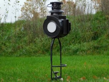 Lanterne sur rail Osmeka antique avec lampe, debout, 90 cm