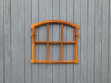 Fenêtre d'écurie en fonte – moyenne – à charnières – fer forgé rustique