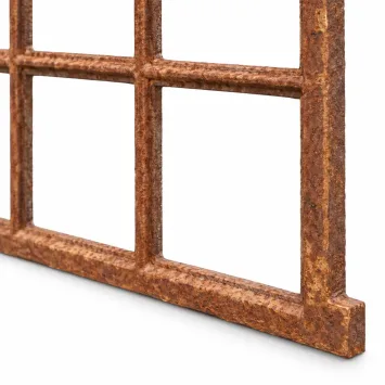 Schuurraam - gietijzeren stalraam - 12 raamvelden - 94,5 cm | detail materiaal