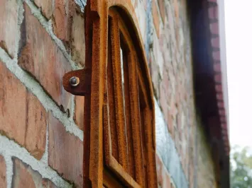 Stallfenster mit Kippfenster - 71 x 57,5 cm - Gusseisen
