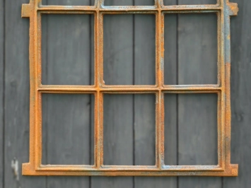 Stalraam gietijzer - 73,5 x 59 cm - roest