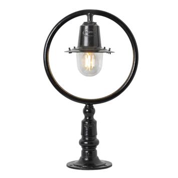 Stationslamp - klassieke treinspoor verlichting - gietijzer