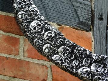 Stierenschedel XL met Skulls - 85 x 80 cm - Polystone