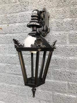 Lampe d'extérieur Gouda - noir - céramique et verre