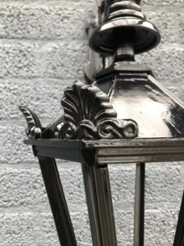 Lampe d'extérieur Gouda - noir - céramique et verre